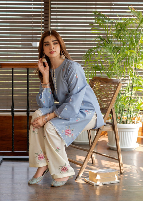 2 Piece - Embroidered Lawn Suit