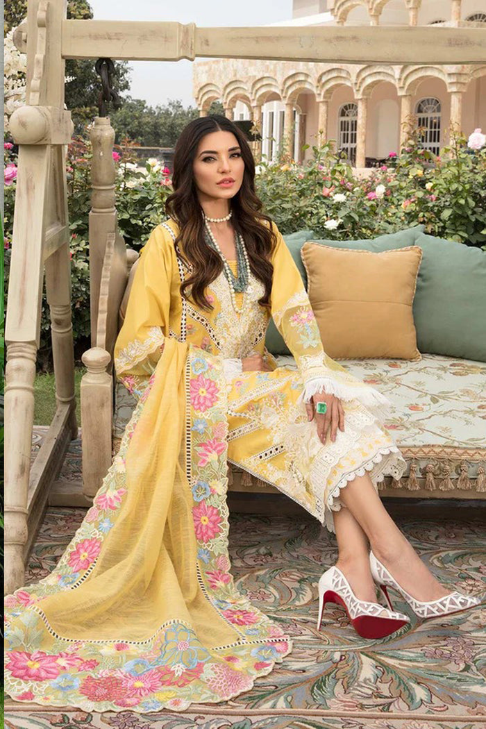 3 Piece - Embroidered Lawn Suit