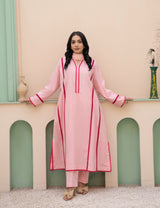 3 Piece Lawn Suit Tailored | Chiffon Dupatta