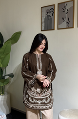 2 Piece - Embroidered Lawn Ready To Wear Co-Ord Set