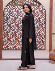 Black traditional outfit
