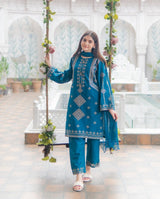 2 Piece - Embroidered Lawn Suit