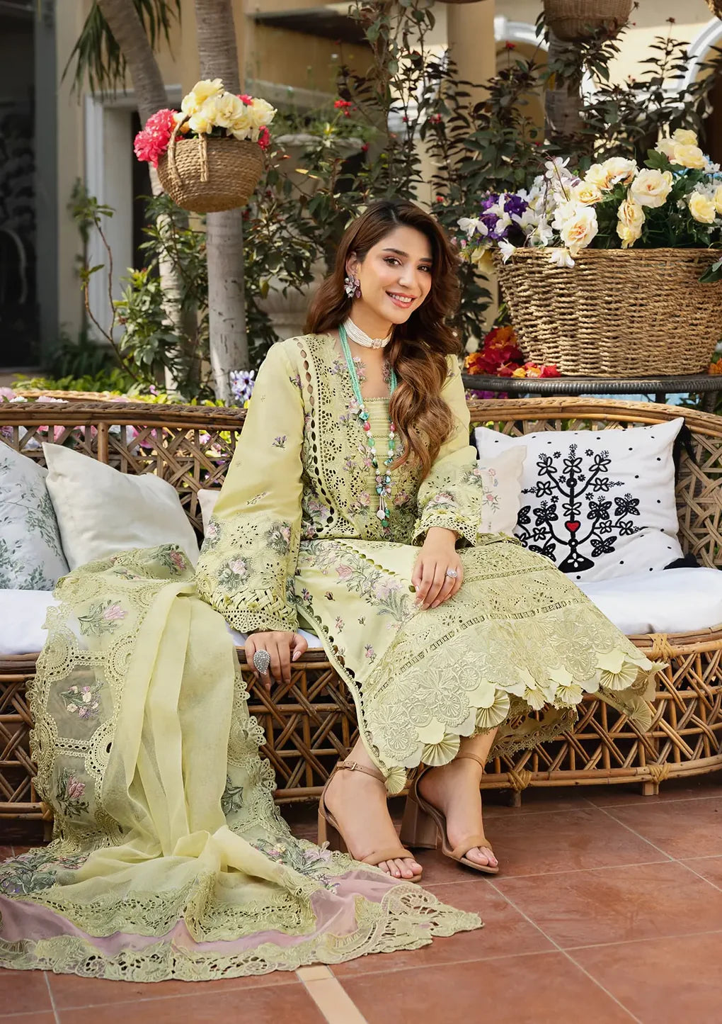 3 Piece - Embroidered Lawn Suit